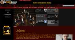 Desktop Screenshot of newtrinitybaroque.org